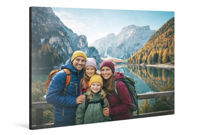 Akrýlgler prent á vegg