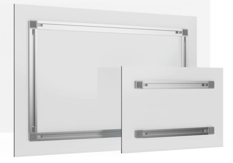 Akrýlgler uppsetning