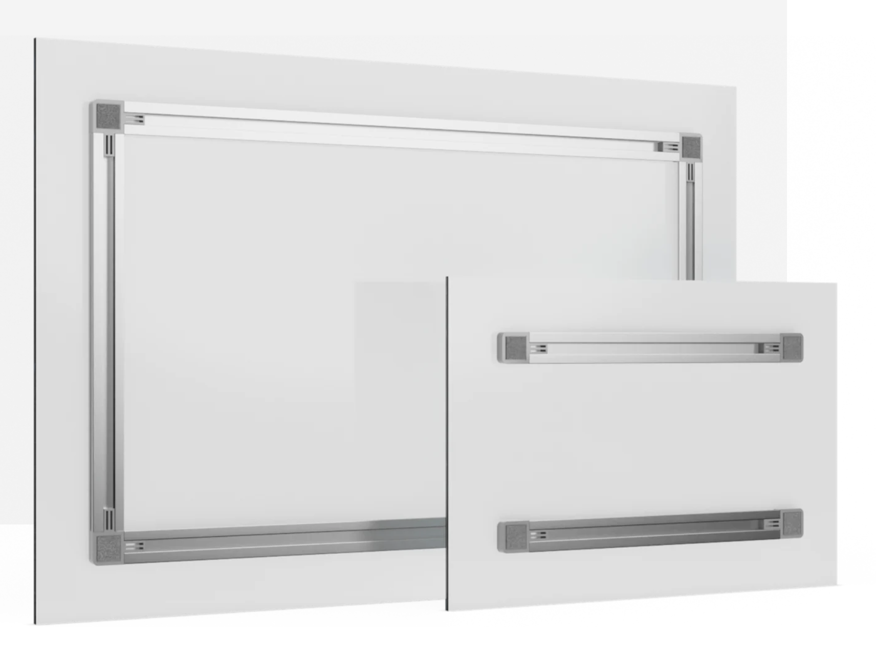 Ál Dibond bakhlið og festingar